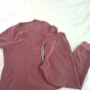 Figs Mauve Scrub Set